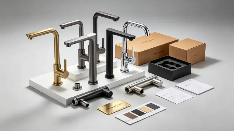 Imballaggio personalizzato per rubinetti e marchio di etichette private: come personalizzare i rubinetti OEM senza ritardi nella spedizione