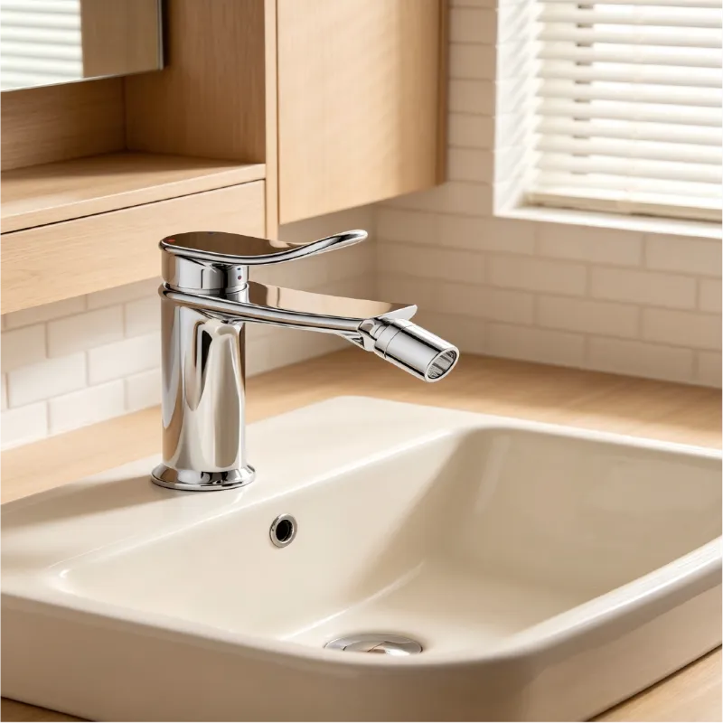 Brass Chrome Swivel Basin Faucet