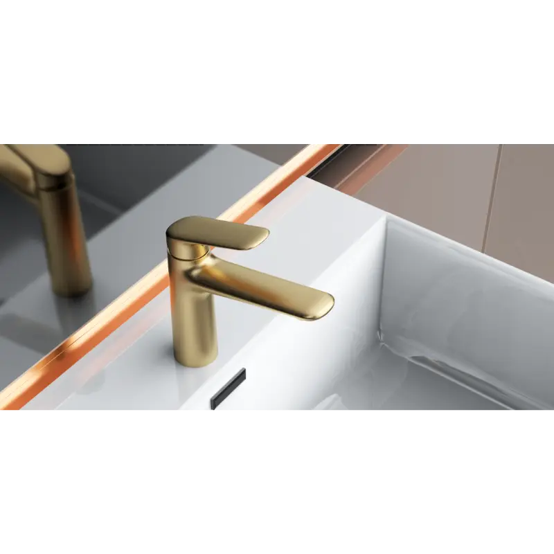 Rubinetti Lavabo a Cascata Monoforo per Lavabo Bagno